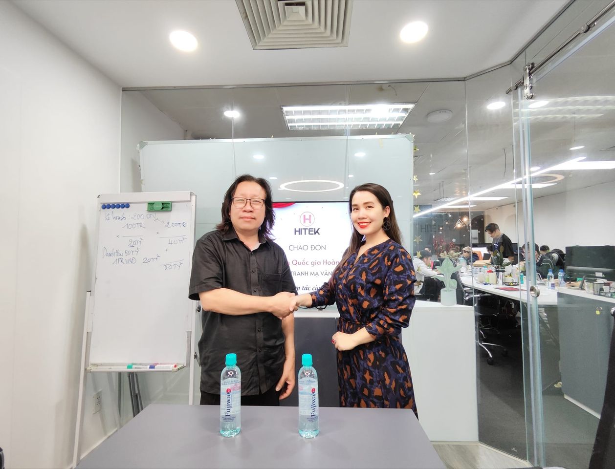 Hitek Group Welcomes National Artisan Hoang Diep – Together Spreading The Digital Transformation Project