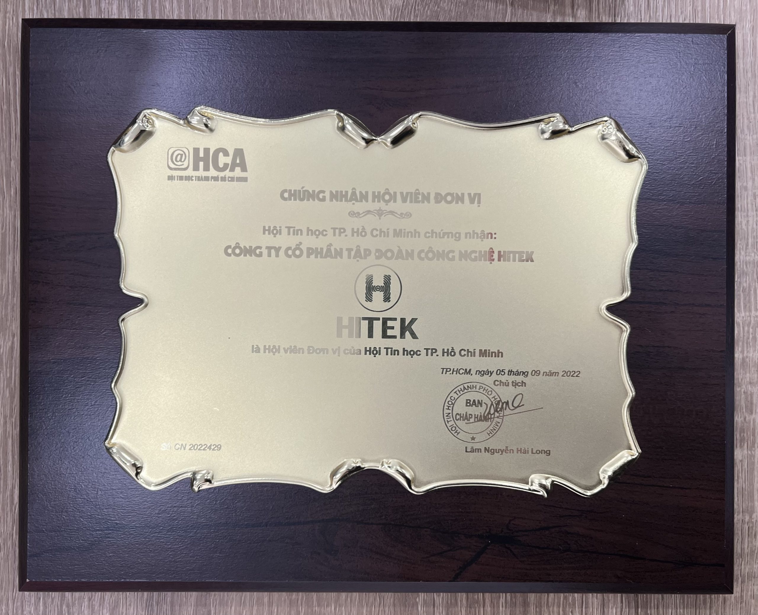 Hitek Group welcomes Ho Chi Minh City Computer Association (HCA)