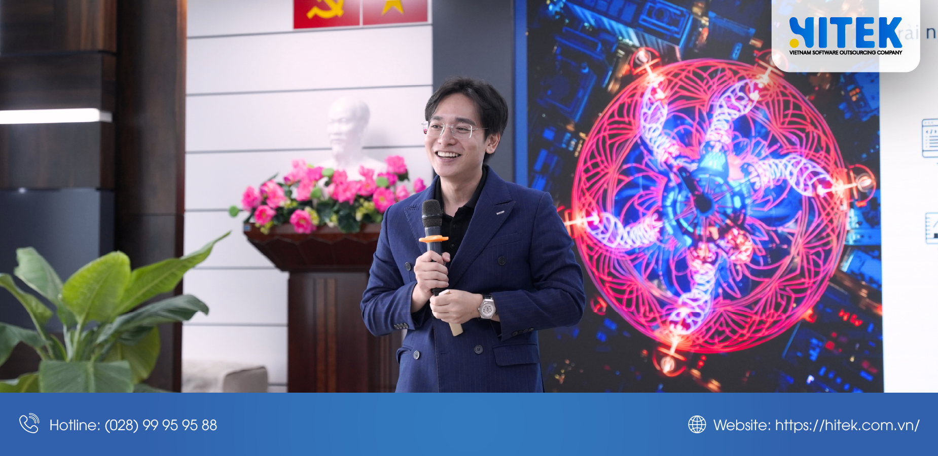 Hitek Software Inspires Young Entrepreneurs at HCMUTE Coffee Talk