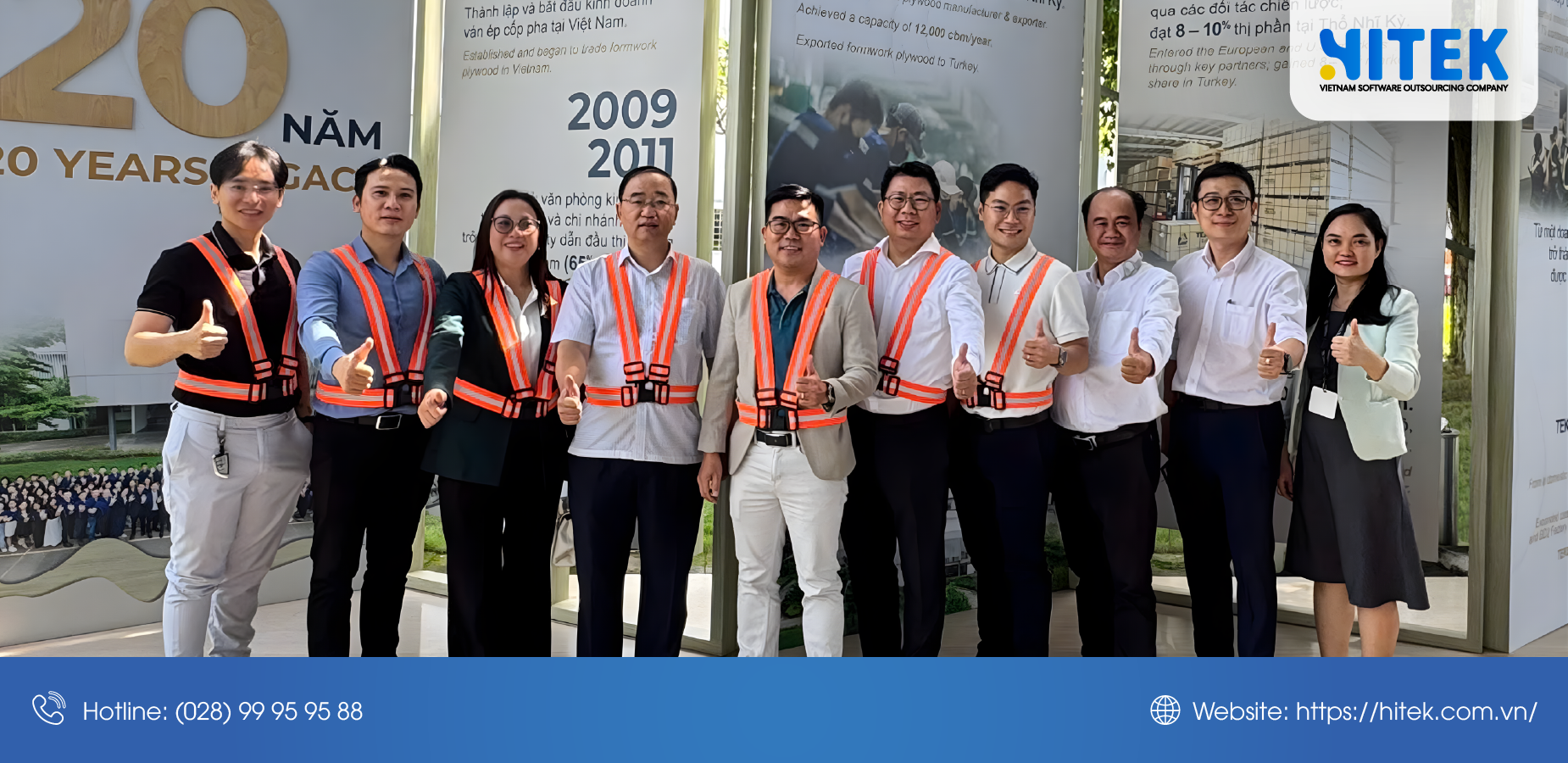 Hitek Software Joins YBA Gia Định in Tekcom Factory Visit